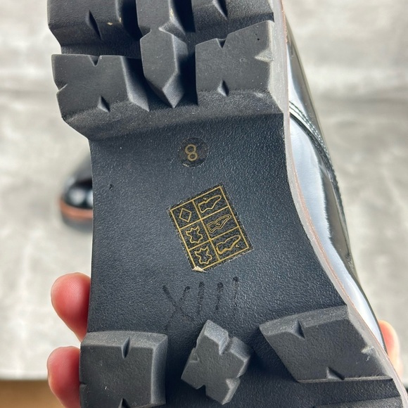 Jeffrey Campbell Trevor Oxford Patent Leather Shoe Size 8 - Picture 9 of 9